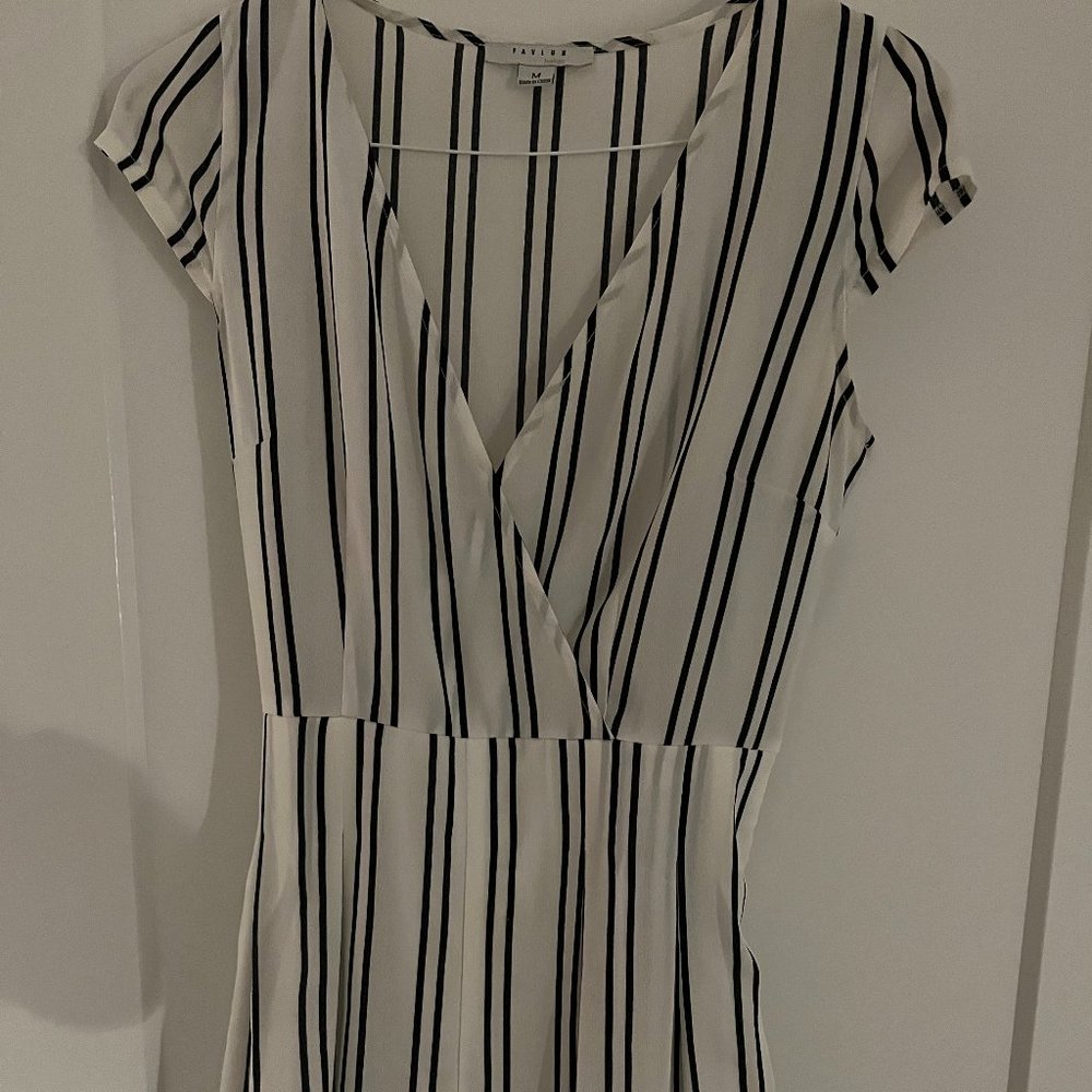 Black and White Romper